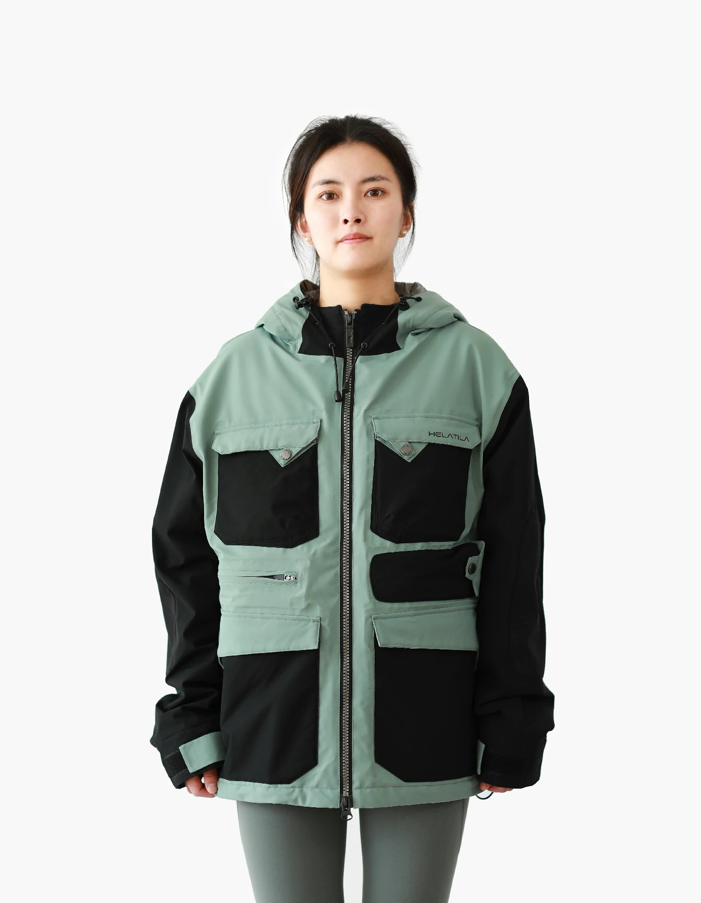 LA1301 Unisex cargo padding jacket